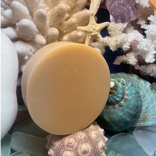 Milk & Mineral donkey milk facial bar with creamy lather for soft glowing skin