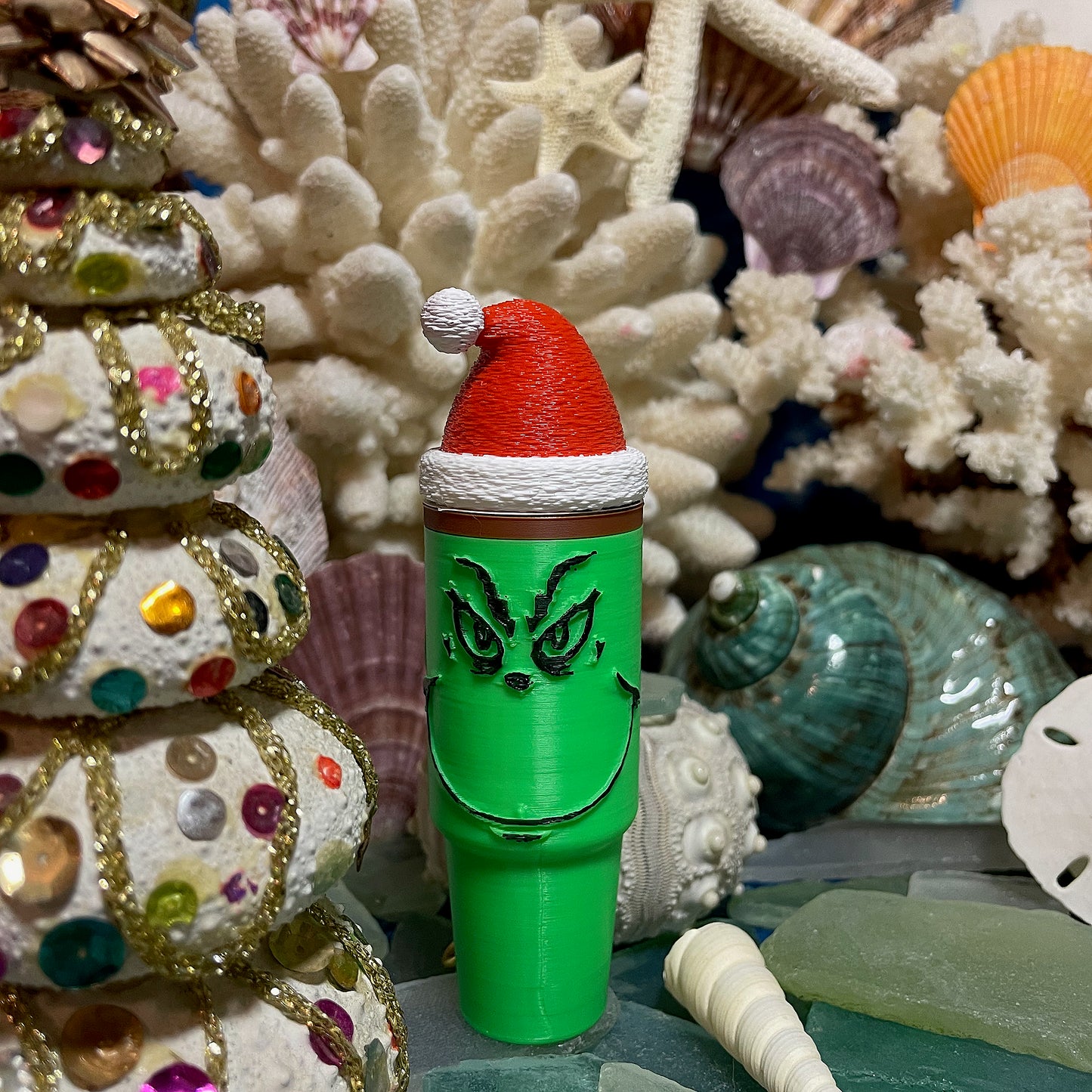 Mini Tumbler Lip Balm Keychain