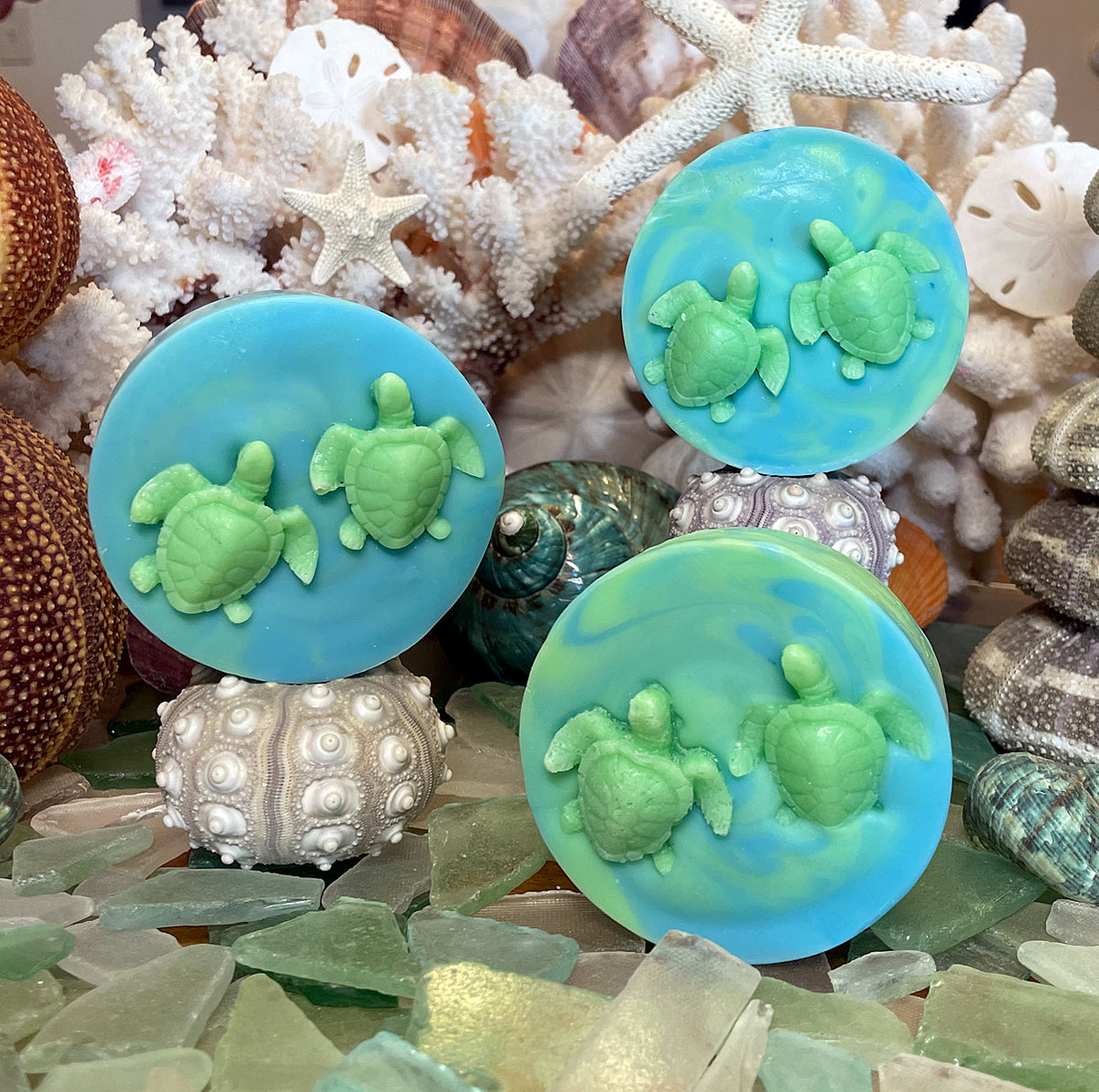 Turtle Track Soap - Miami Summer Vibes | Whale Tale Soapworks
